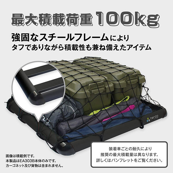 Terzo テルッツォ ルーフラック レギュラー シルバー EA303_画像4