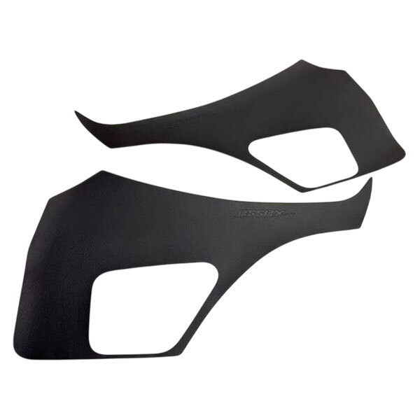 CRS ESSEX キックガード ブラックレザー 左右セット ハイエース 200系 2004年8月~ 全車対応 離島は要確認_画像1