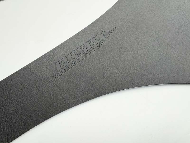 CRS ESSEX キックガード ブラックレザー 左右セット ハイエース 200系 2004年8月~ 全車対応 離島は要確認_画像2