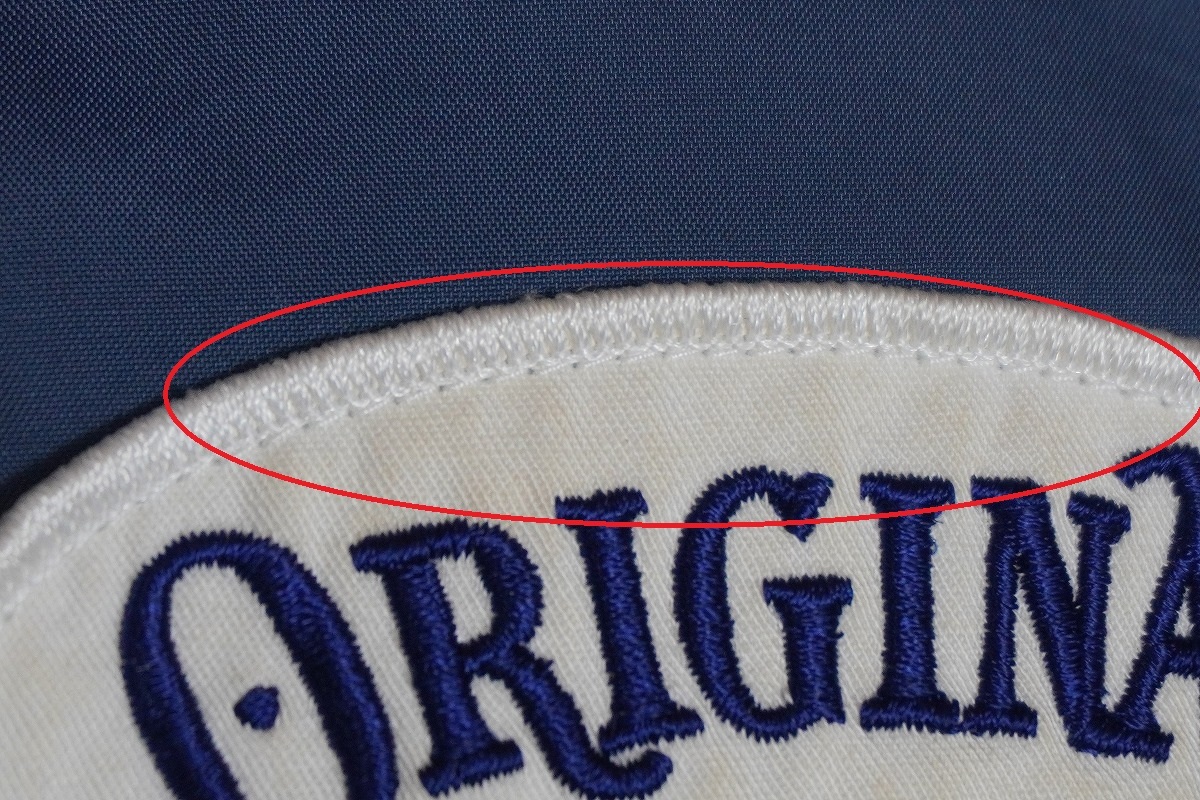 正規 TENDERLOIN テンダーロイン T-NRA VEST ワッペン付き 中綿 ナイロン ベスト ノースリーブ 日本製 紺 ネイビー サイズ38 本物 1026P★2_画像7