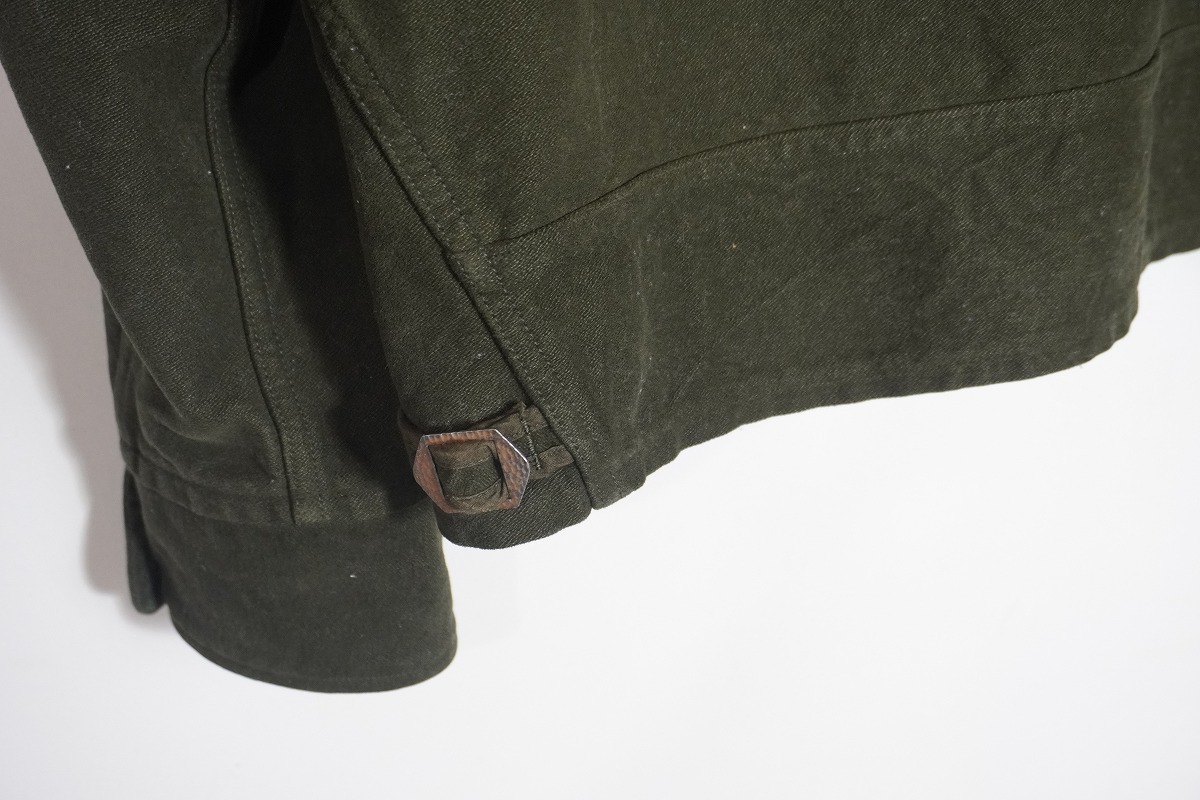 希少 正規 TENDERLOIN テンダーロイン T-MOLESKIN JKT モールスキン ジャケット ブルゾン コットン ロングスリーブ 緑 S 本物 1026P★2_画像6