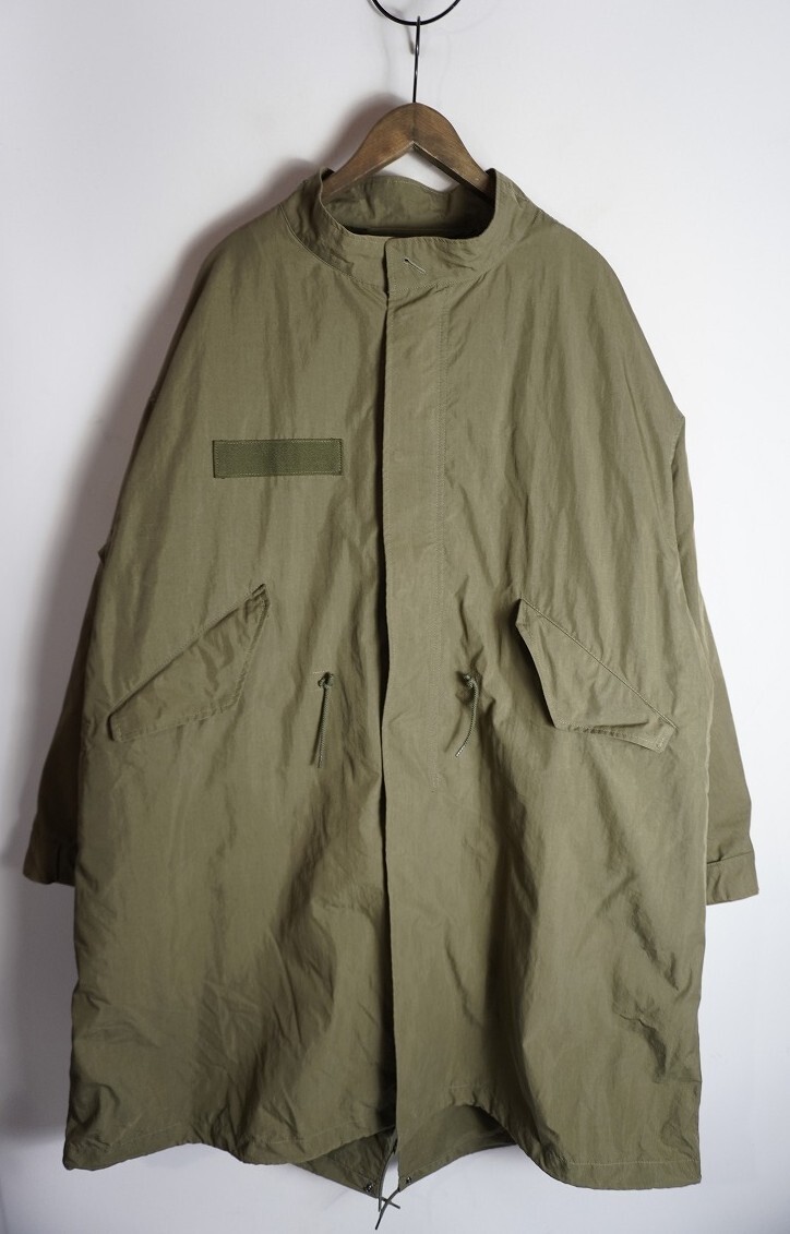 正規 22AW FREAKS STORE フリークス ストア モッズ キルティング ライナー付き コート 22AW-003CO 22AW-001ＣO L カーキ 本物 515P_画像1
