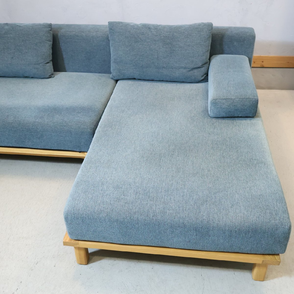 SIEVEsi-vurectrekto дуб натуральное дерево кушетка диван единица диван 3 местный . диван натуральный Северная Европа стиль покрытие кольцо FI533