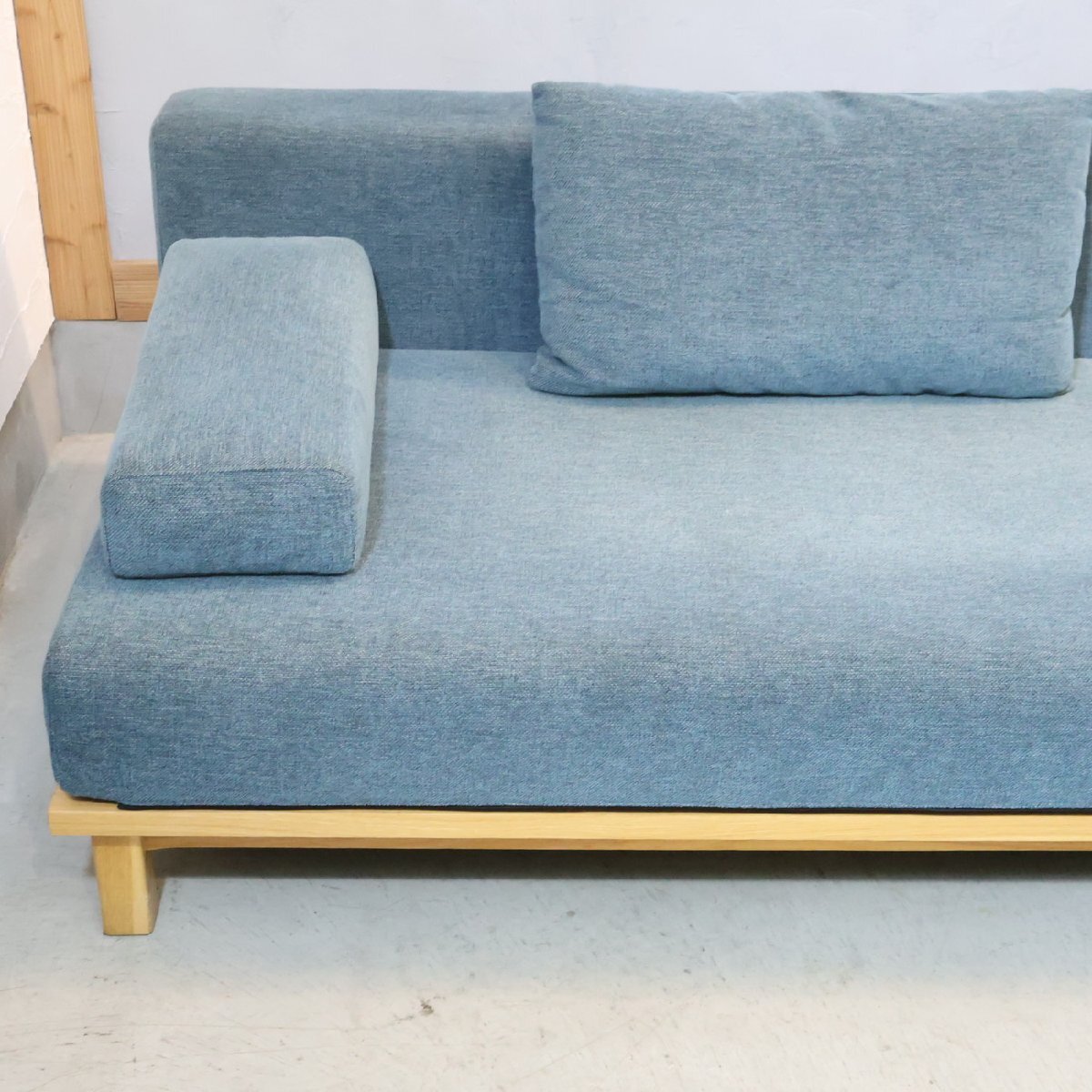 SIEVEsi-vurectrekto дуб натуральное дерево кушетка диван единица диван 3 местный . диван натуральный Северная Европа стиль покрытие кольцо FI533