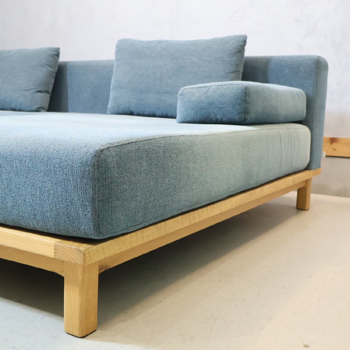 SIEVEsi-vurectrekto дуб натуральное дерево кушетка диван единица диван 3 местный . диван натуральный Северная Европа стиль покрытие кольцо FI533