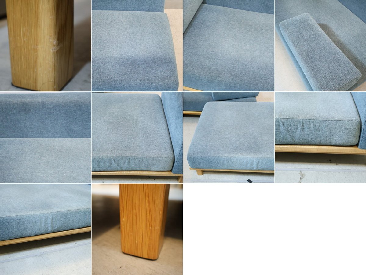 SIEVEsi-vurectrekto дуб натуральное дерево кушетка диван единица диван 3 местный . диван натуральный Северная Европа стиль покрытие кольцо FI533