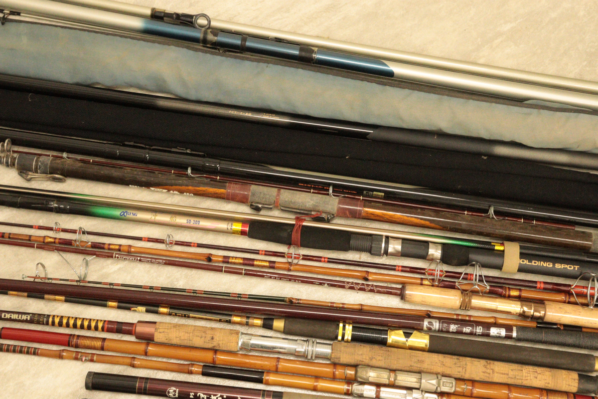★釣竿まとめ RYOBI RIVER STONE ひすい 中調 湖仙 NAVIGATOR SUPERSTRIKE DAIWA SHIMANO FENWICK XRING FUJI 200サイズ _EIR_C0919-I00B _画像3