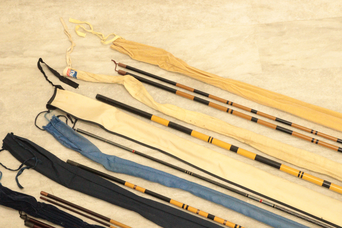 ★釣竿まとめ オリムピック DAIWA TENRYU ALPHA TACKLE PG 別作 聖舟 ヘラ 九CROSS CARBO 天昇 峰 十三 水郷魚群 へら竿 _EIR_C0930-I009_画像2