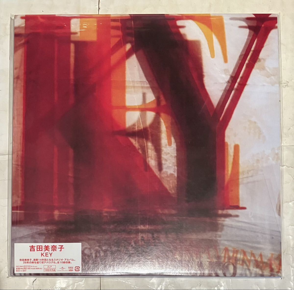 未開封 2LP レコード 吉田美奈子 KEY PROT-7209/10 和モノ 山下達郎_画像1