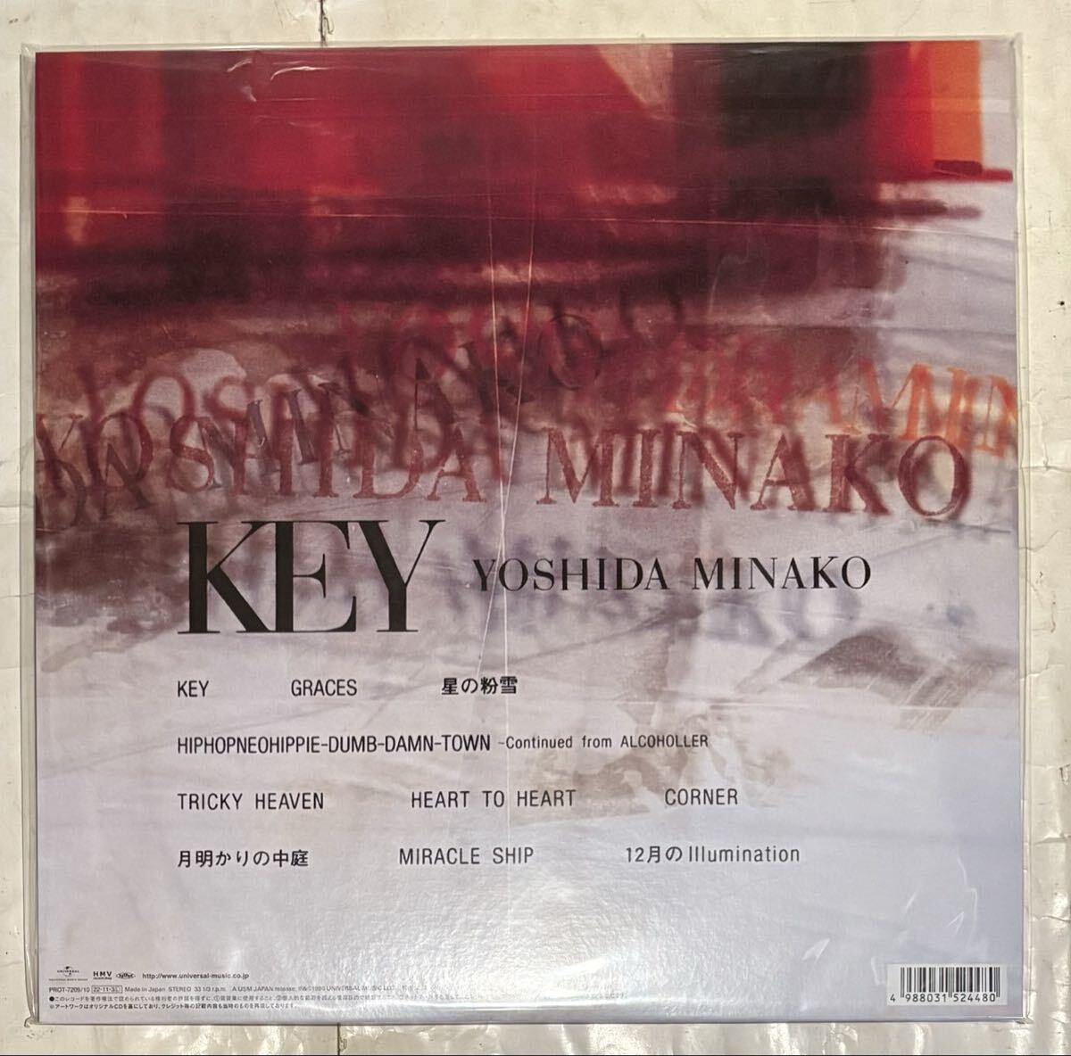 未開封 2LP レコード 吉田美奈子 KEY PROT-7209/10 和モノ 山下達郎_画像2