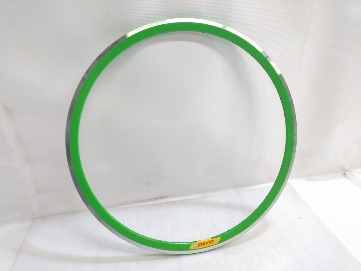 ◇ベロシティー VELOCITY ディープDEEP-V 700C ホイール ライム グリーン 0930-63F @140◇_画像5