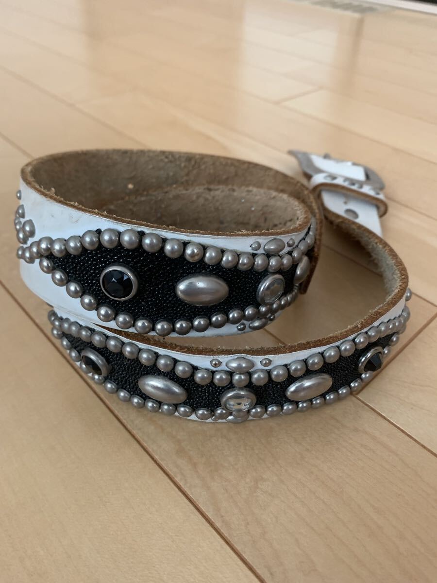 スタッズベルト ウルフズヘッド HTC ルードギャラリー ケルト&コブラ ロストコントロール ライダース shotto ルイスレザー 濱マイク チバ_画像2