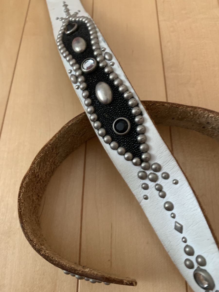 スタッズベルト ウルフズヘッド HTC ルードギャラリー ケルト&コブラ ロストコントロール ライダース shotto ルイスレザー 濱マイク チバ_画像4