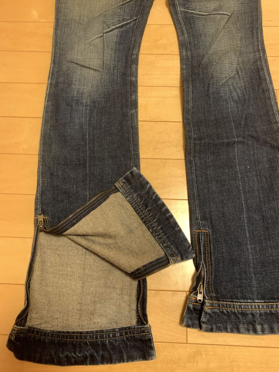 RICO JAMARICO リコ ジップ ジッパー デニムパンツ ラウンジリザード ファクトタム リチウムオム ルードギャラリー プレッジ グラム glamb_画像6
