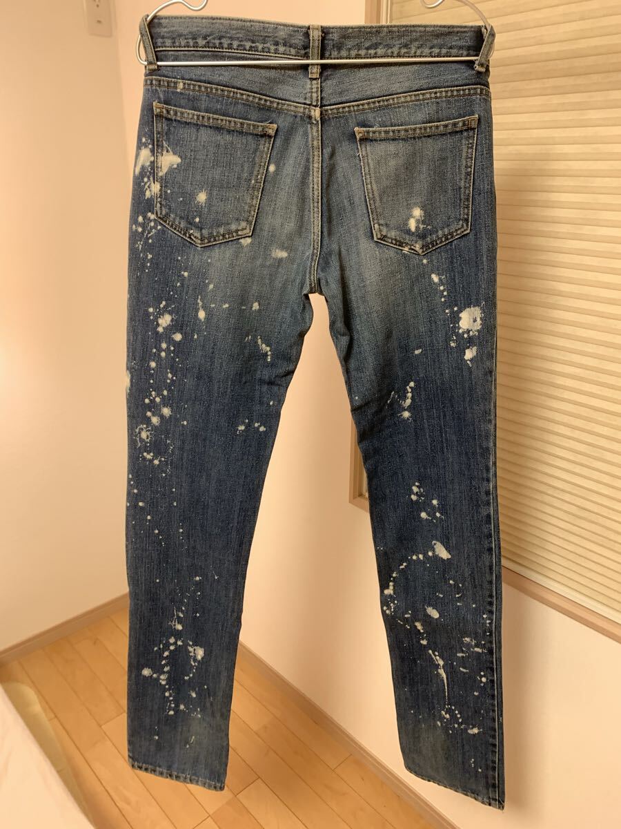 ラウンジリザード LOUNGE LIZARD ペイント ダメージ デニム ファクトタム ステュディオス ナンバーナイン ルードギャラリー プレッジ glamb_画像2