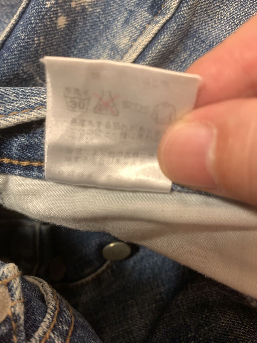 ラウンジリザード LOUNGE LIZARD ペイント ダメージ デニム ファクトタム ステュディオス ナンバーナイン ルードギャラリー プレッジ glamb_画像7