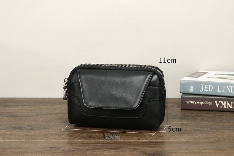 ウエストバッグ ウエストポーチ 本革牛革 メンズベルトポーチ スマホポーチ ミニショルダーバッグ_画像3