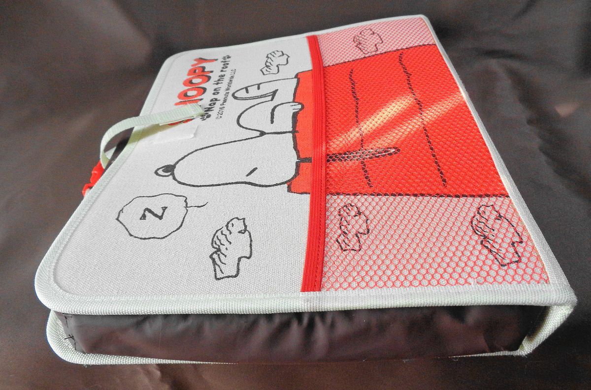 ◇スヌーピー^♪二つ折り収納ケース コミック_画像5