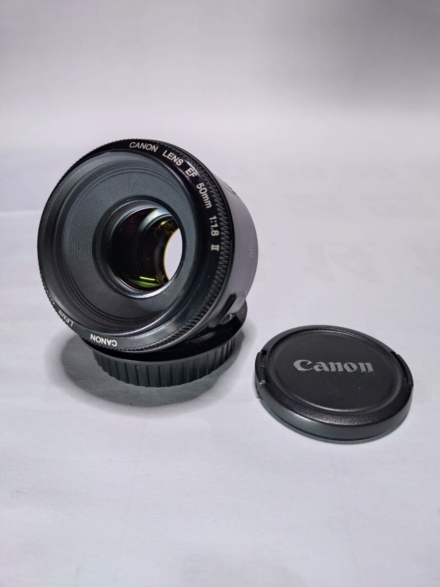 超美品　キヤノン Canon 単焦点レンズ EF50mm F1.8 Ⅱ_画像1