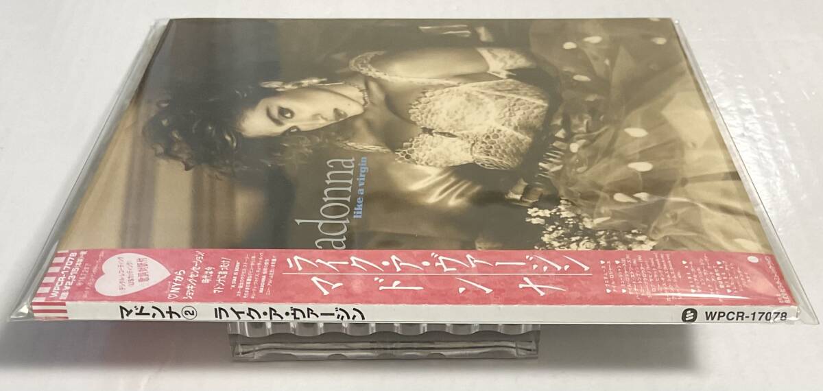 未開封 紙ジャケットCD MADONNA ライク・ア・ヴァージン 限定盤 WPCR-17078   T017_画像4