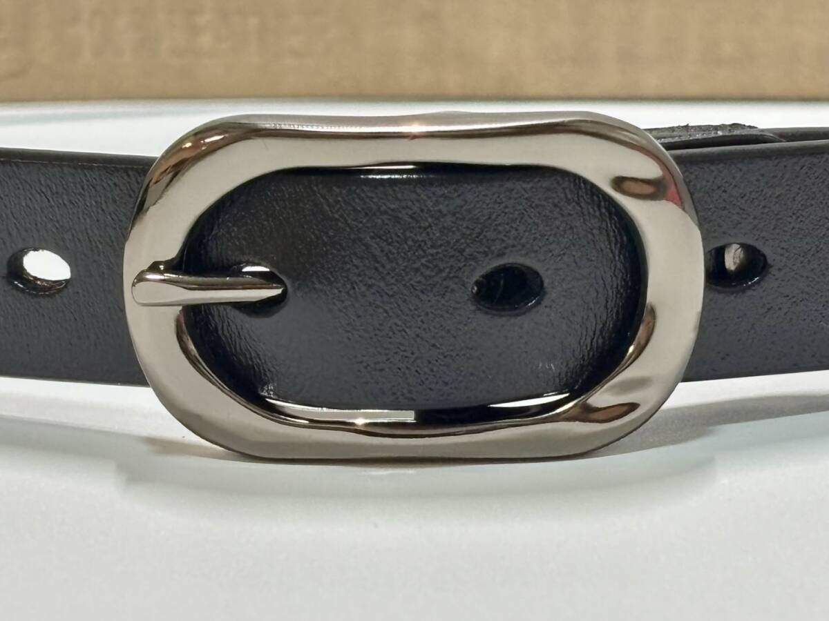 ベルト レディース 新品 レザー 紳士 本革 ブラック 古着 スタッズ 牛革 ビジネス スーツ バックル カジュアル ブランド フォーマル 結婚式_画像2