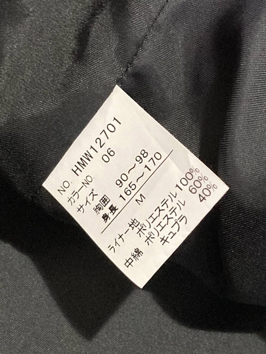 INTIMAGE プレミアムヒートウォーム フォーマル コート 黒 インナーベスト 取外可能 M_画像9