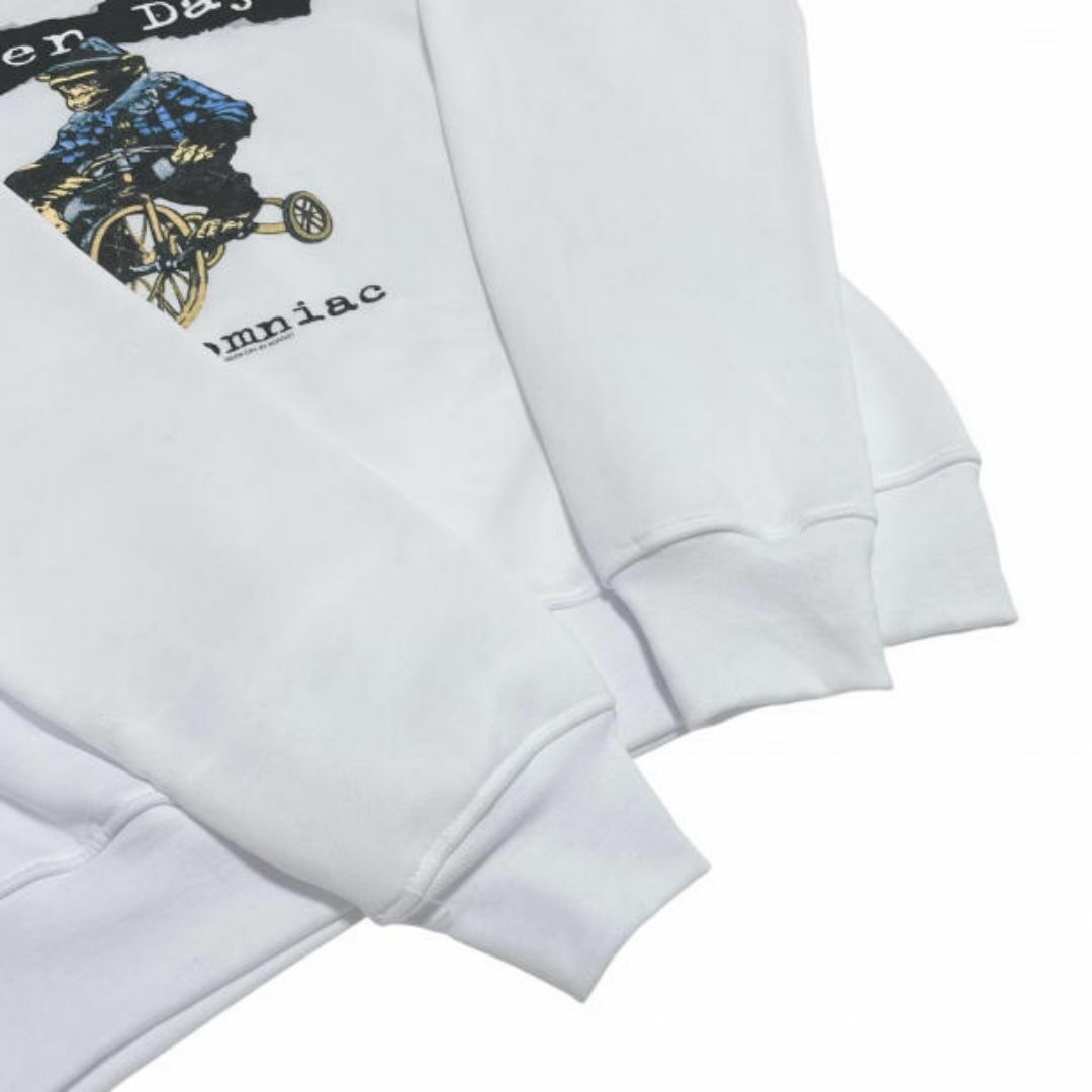 新品 スウェット GREEN DAY グリーンデイ バンドロック スエット白XL　メンズ　トレーナー_画像7