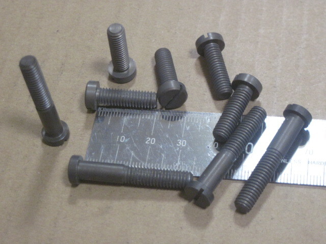 SUZUKIレースKIT?アルミマイナスボルトM6x1,00/L＝20ミリ5本 L＝35ミリ4本 2種9本　検索 油冷GSXR750/1000/TT-F1レーサー/33ER/XR/ワークス_画像4