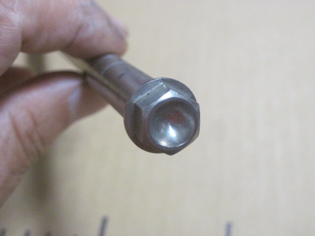 SUZUKIレースKIT？チタンハンガーボルト M10x1,25/L=217ミリ位 /ヘッド12ミリ1本　検索 油冷GSX-R750/1000/TT-F1レーサー/33ER/XR/ワークス_画像2