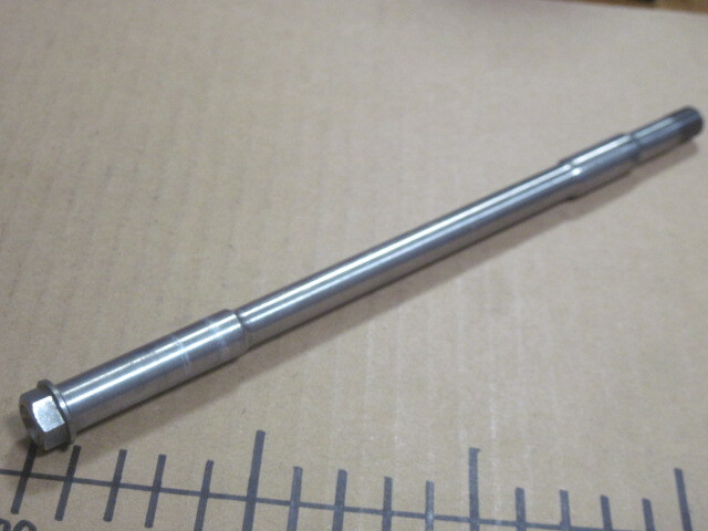 SUZUKIレースKIT？チタンハンガーボルト M10x1,25/L=217ミリ位 /ヘッド12ミリ1本　検索 油冷GSX-R750/1000/TT-F1レーサー/33ER/XR/ワークス_画像5