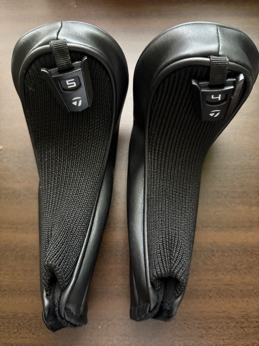 【状態良好】 TaylorMade テーラーメイド SIM2 ユーティリティ用 ヘッドカバー UT用 2個セット_画像2
