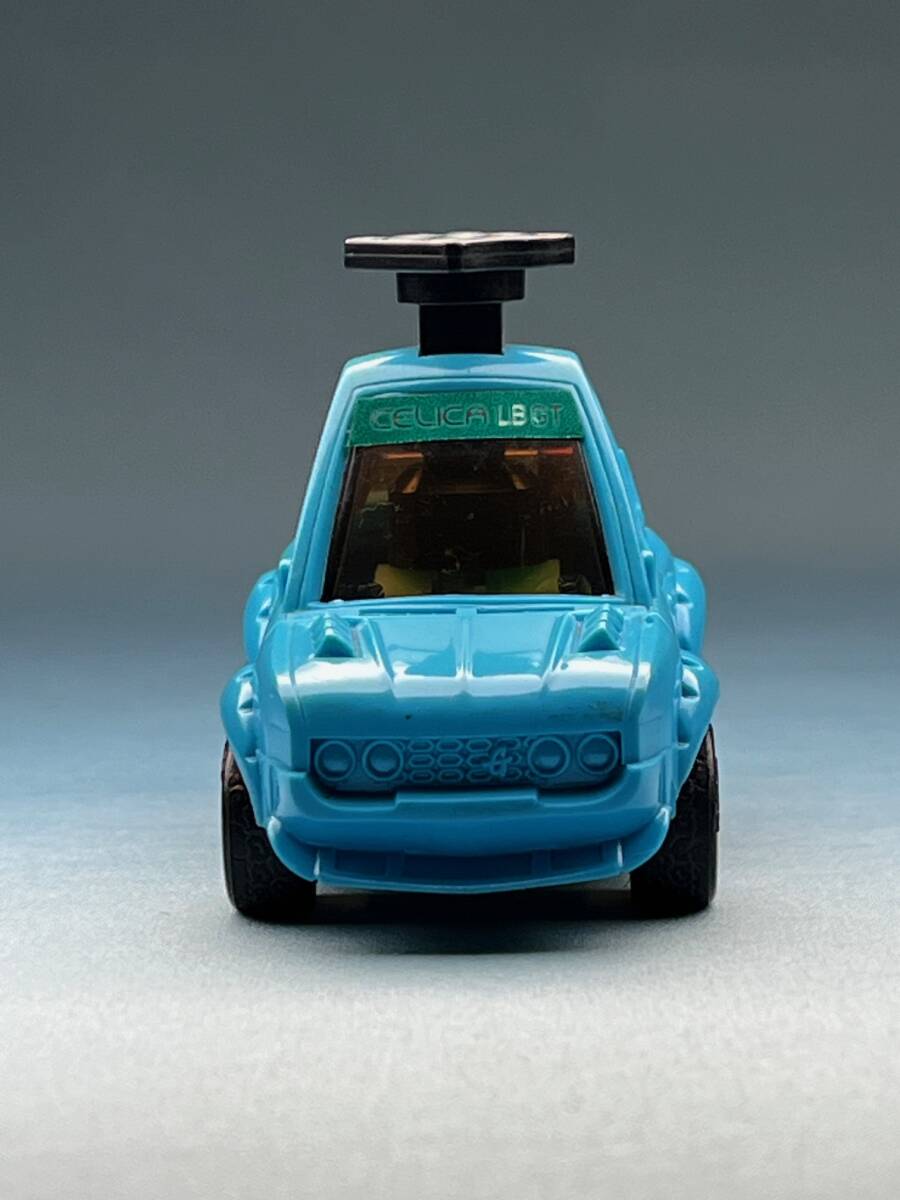 TAKARA/ チョロQ/ ワンプッシュチョロQ/ F-01/ CELICA LBGT/ セリカ/ Q&Qタイヤ/ 日本製/ 水色/_画像3