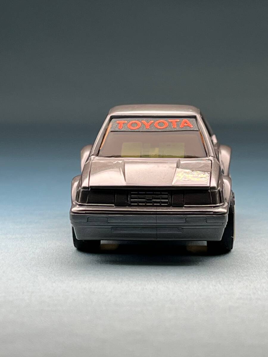 TAKARA/ チョロQ/ A-81/ MARKⅡ GRANDE TWINCAM24/ マークⅡグランデツインカム/ DUNLOPタイヤ/ A品番/ 日本製/ ガンメタ/_画像3