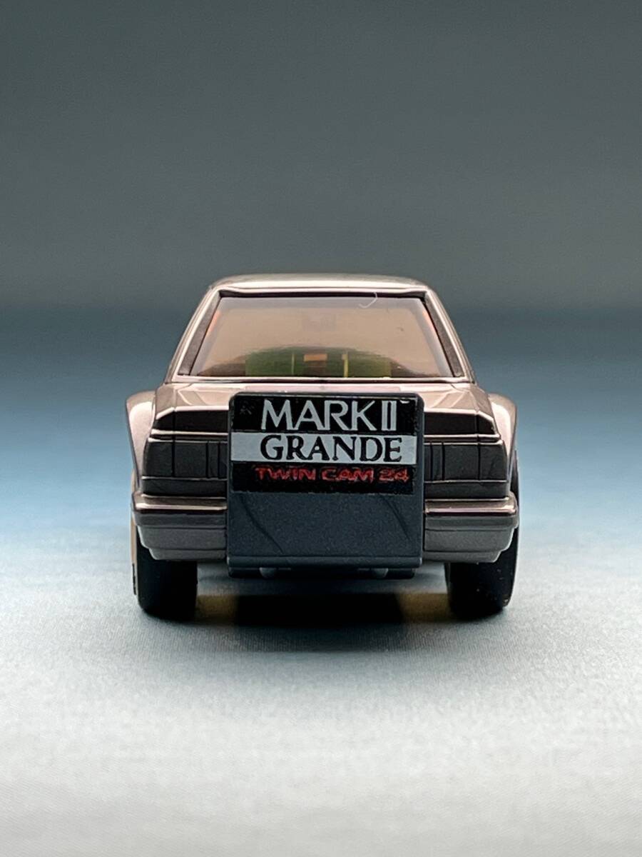 TAKARA/ チョロQ/ A-81/ MARKⅡ GRANDE TWINCAM24/ マークⅡグランデツインカム/ DUNLOPタイヤ/ A品番/ 日本製/ ガンメタ/_画像6