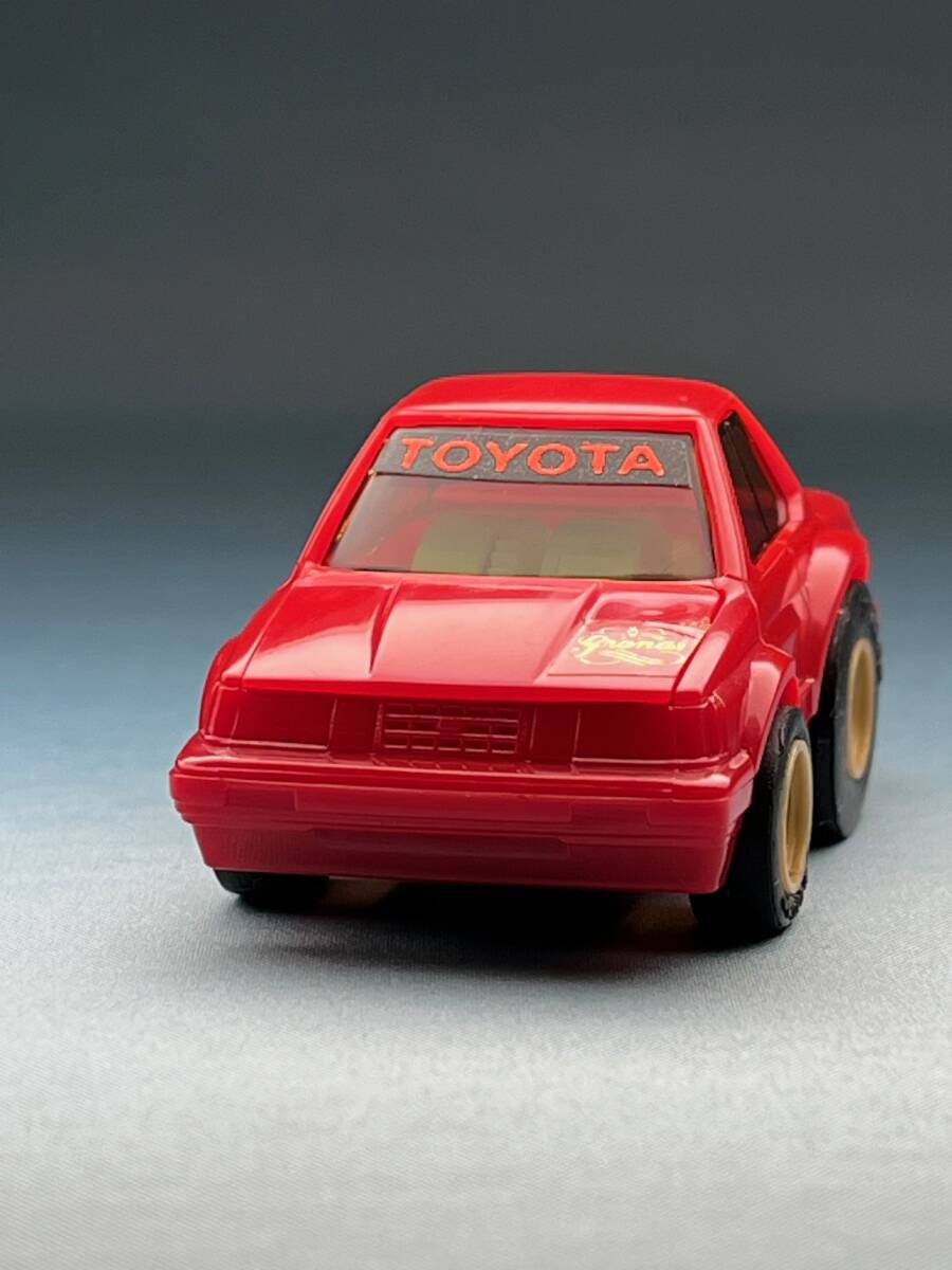 TAKARA/ チョロQ/ A-81/ MARKⅡ GRANDE TWINCAM24/ マークⅡグランデツインカム/ DUNLOPタイヤ/ A品番/ 日本製/ 赤/ _画像1