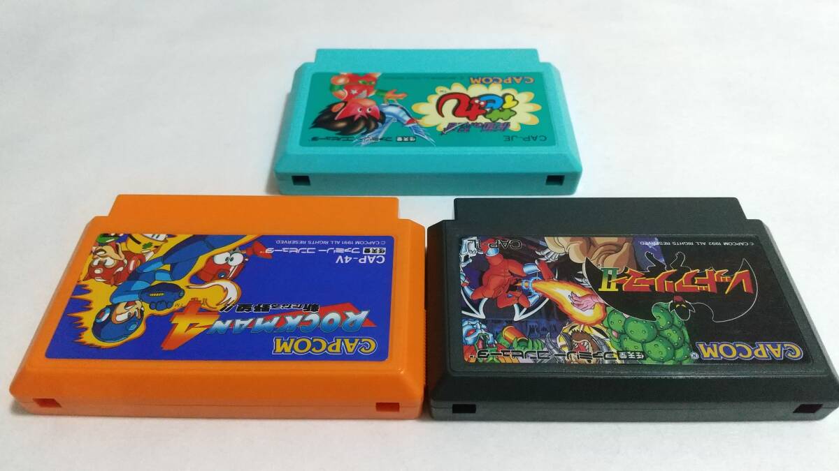 【送料込み】FC　ヒットラーの復活　レッドアリーマーⅡ　パジャマヒーロー　ロックマン4　仮面の忍者 花丸　カプコン　CAPCOM　簡易消毒済_画像4