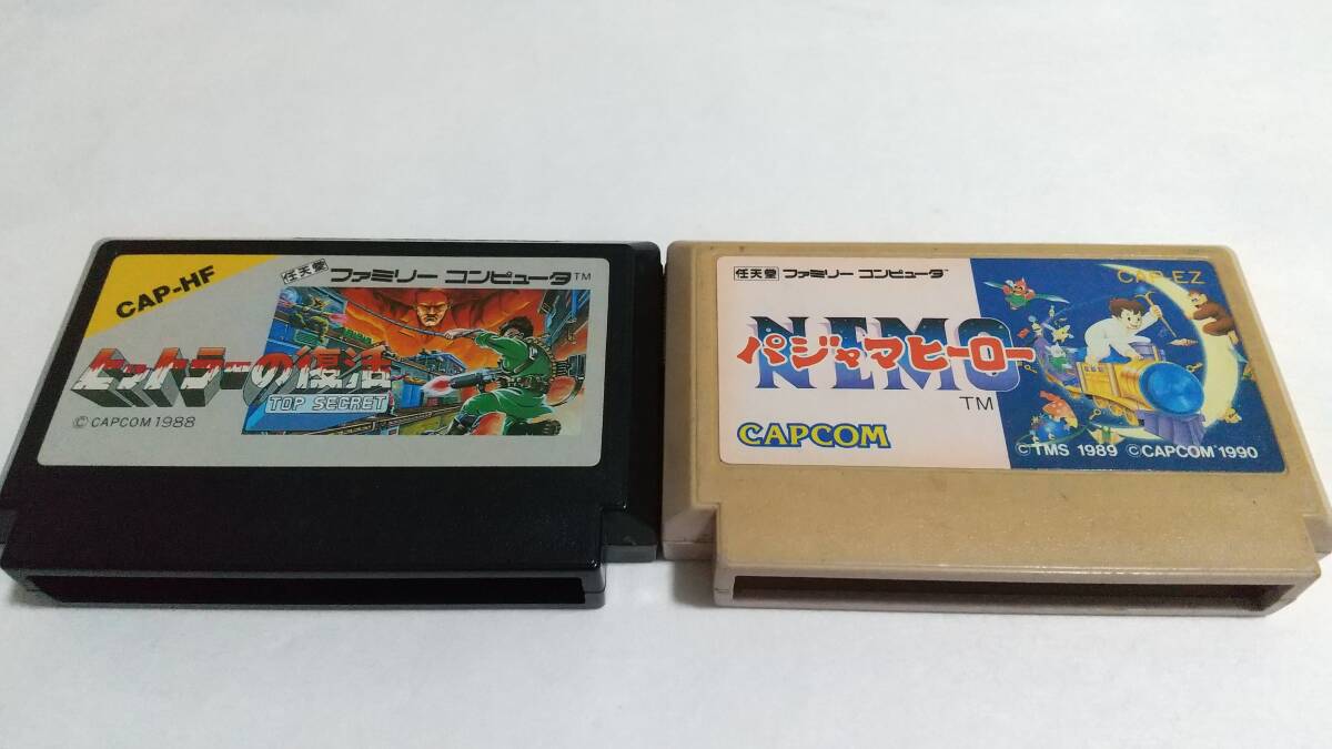 【送料込み】FC　ヒットラーの復活　レッドアリーマーⅡ　パジャマヒーロー　ロックマン4　仮面の忍者 花丸　カプコン　CAPCOM　簡易消毒済_画像6