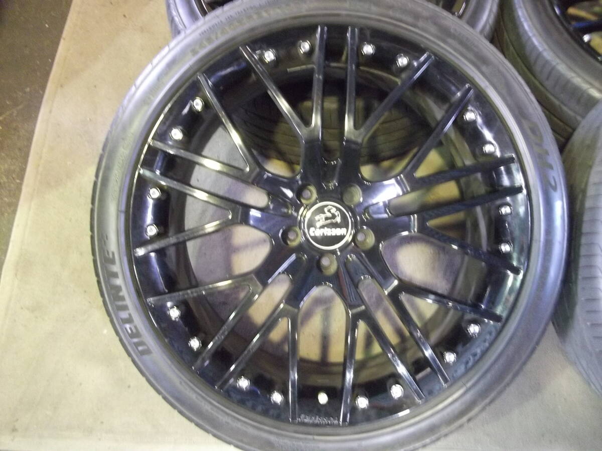 Q-1104 шина магазин 245/40ZR21 установлены aluminium 4шт.@(9J 114.3 5 дыра +40)② доставка отдельно