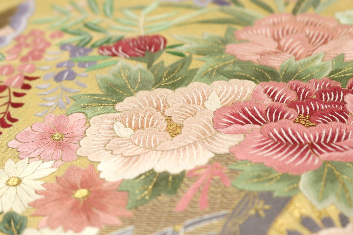 和遊館 OFK2174 豪華 蘇州刺繍 丸巻 袋帯_画像4