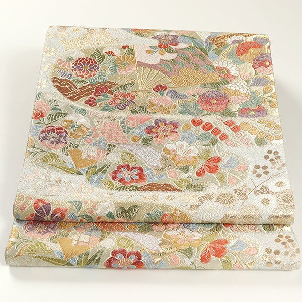 和遊館 OFK2070 西陣 橋本テル織物 高級 袋帯 桃山つづれ_画像5