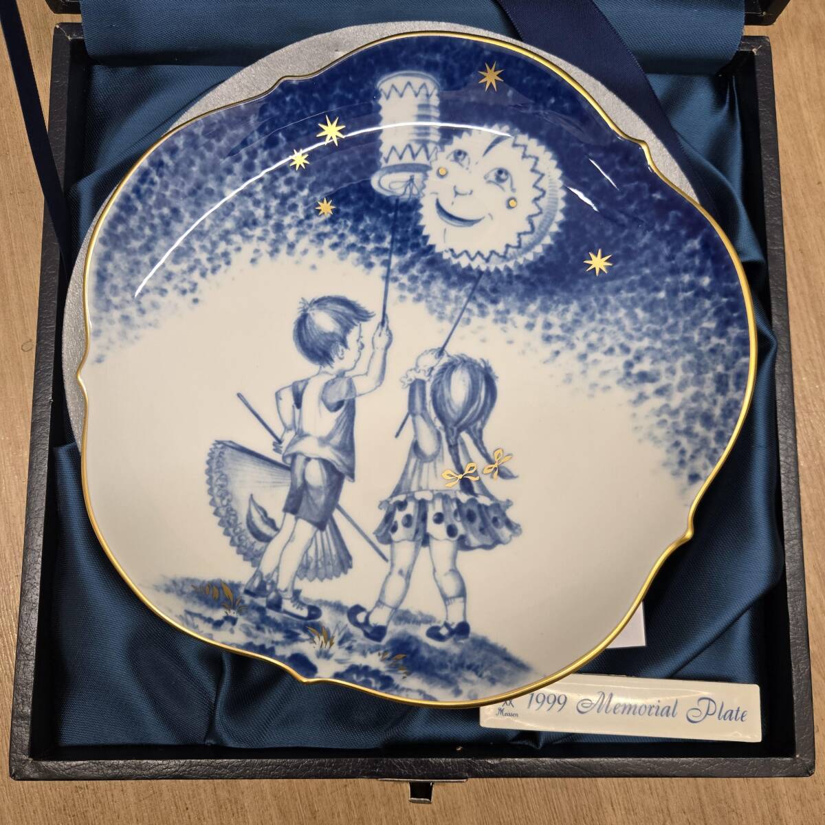 ＃4398　☆マイセンメモリープレート1999年_画像1