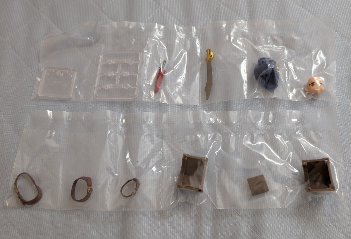 【内袋未開封】リンクトラベラーズ～脱出！トウキョウスレート編～SIDE:C 海賊の団長 + 装備3種セット_画像4