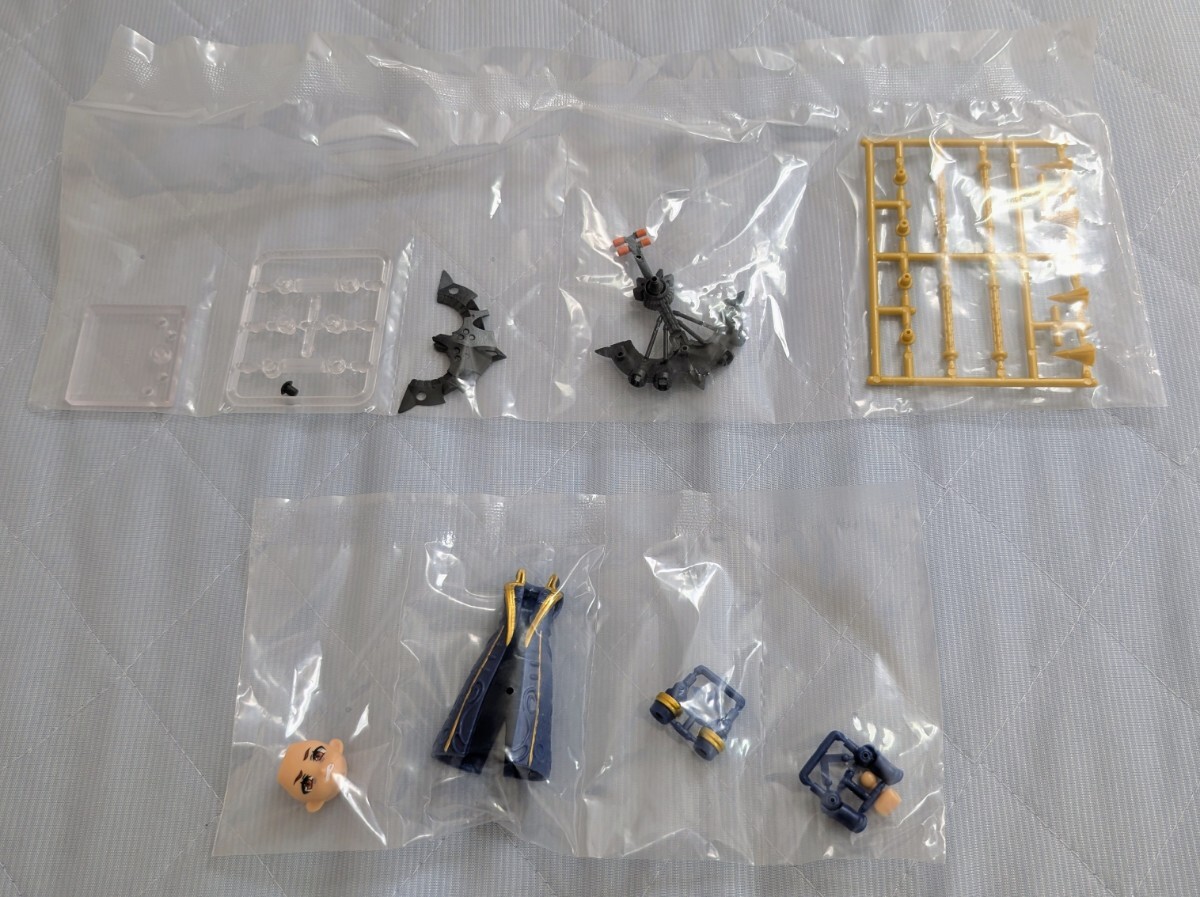 【内袋未開封】リンクトラベラーズ～脱出！トウキョウスレート編～SIDE:C 海賊の団長 + 装備3種セット_画像3