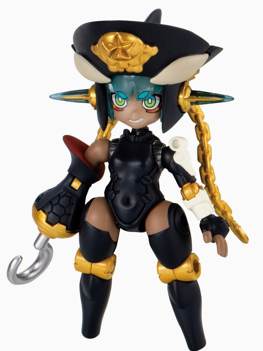 【内袋未開封】リンクトラベラーズ～脱出！トウキョウスレート編～SIDE:C ノラマリオン （海賊の姿） + 武装2種セット_画像5