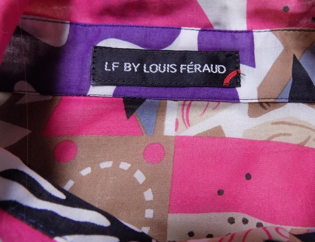 美品 LF BY LOUIS FERAUD　総柄チュニック 38_画像4