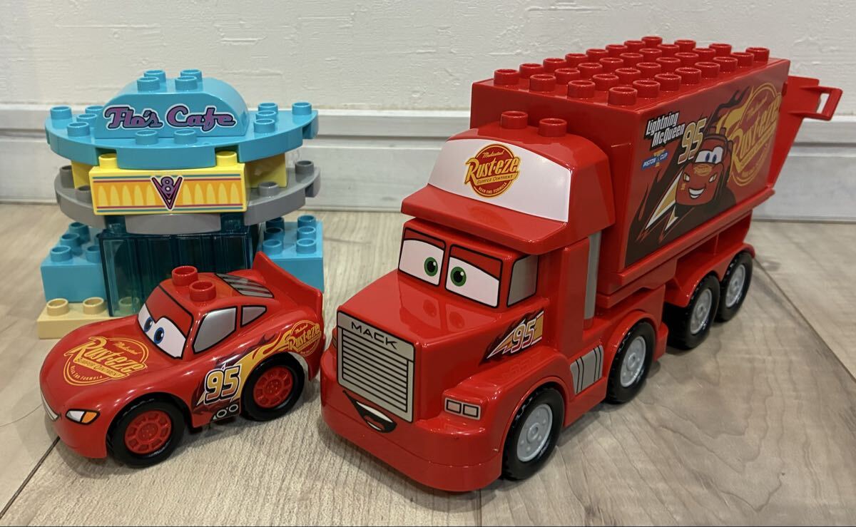 レゴ デュプロ カーズ ピストンカップレース フローのカフェ レア 廃盤 LEGO ジャンク 現状品_画像1