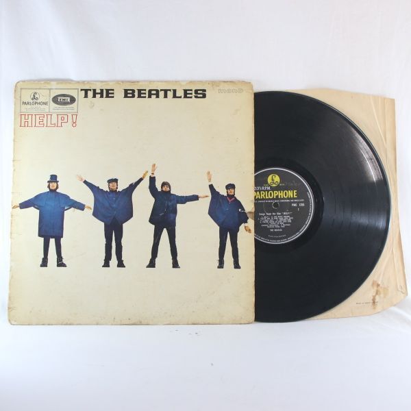 Yahoo!オークション - 英LP The Beatles HELP UK 英国盤 Mono