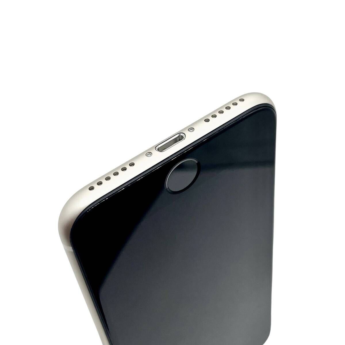 【在庫品】iPhone SE3 128GB　スターライト【バッテリー大容量100％】【SIMフリー】【国内・国際 利用可能】_画像4