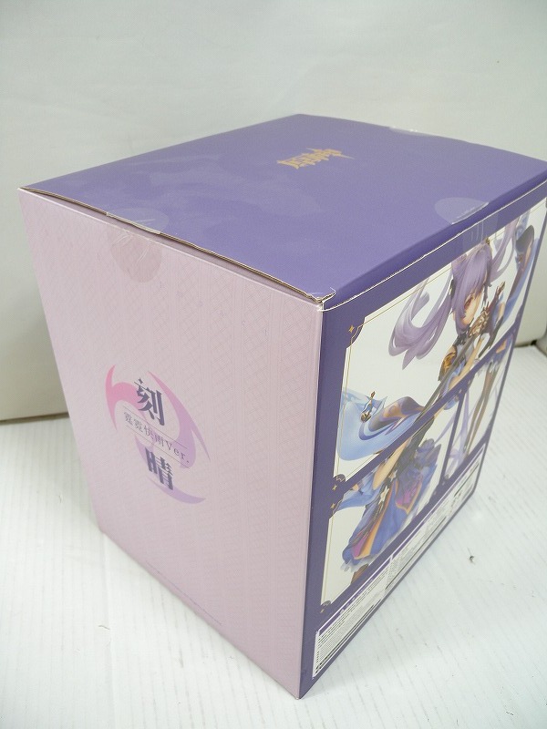 HK7009★APEX エーペックス 原神 刻晴 霆霓快雨Ver. 1/7スケール フィギュア ※汚れ/保管臭有/状態未チェック 現状渡し【ジャンク】_画像7