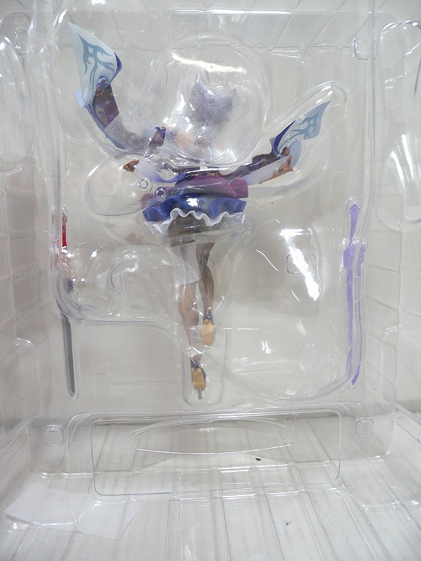 HK7009★APEX エーペックス 原神 刻晴 霆霓快雨Ver. 1/7スケール フィギュア ※汚れ/保管臭有/状態未チェック 現状渡し【ジャンク】_画像3